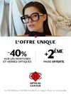 Opticien VALENCE - CENTRE-VILLE Optical Center - Offre Unique FR