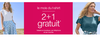 Damart Westland (Anderlecht-Bruxelles) - Le mois du t-shirt 2+1 gratuit ! 👕