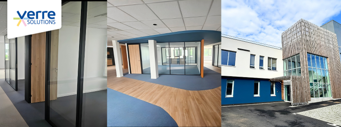 Verre Solutions - Vitrages techniques : projet tertiaire à Concarneau