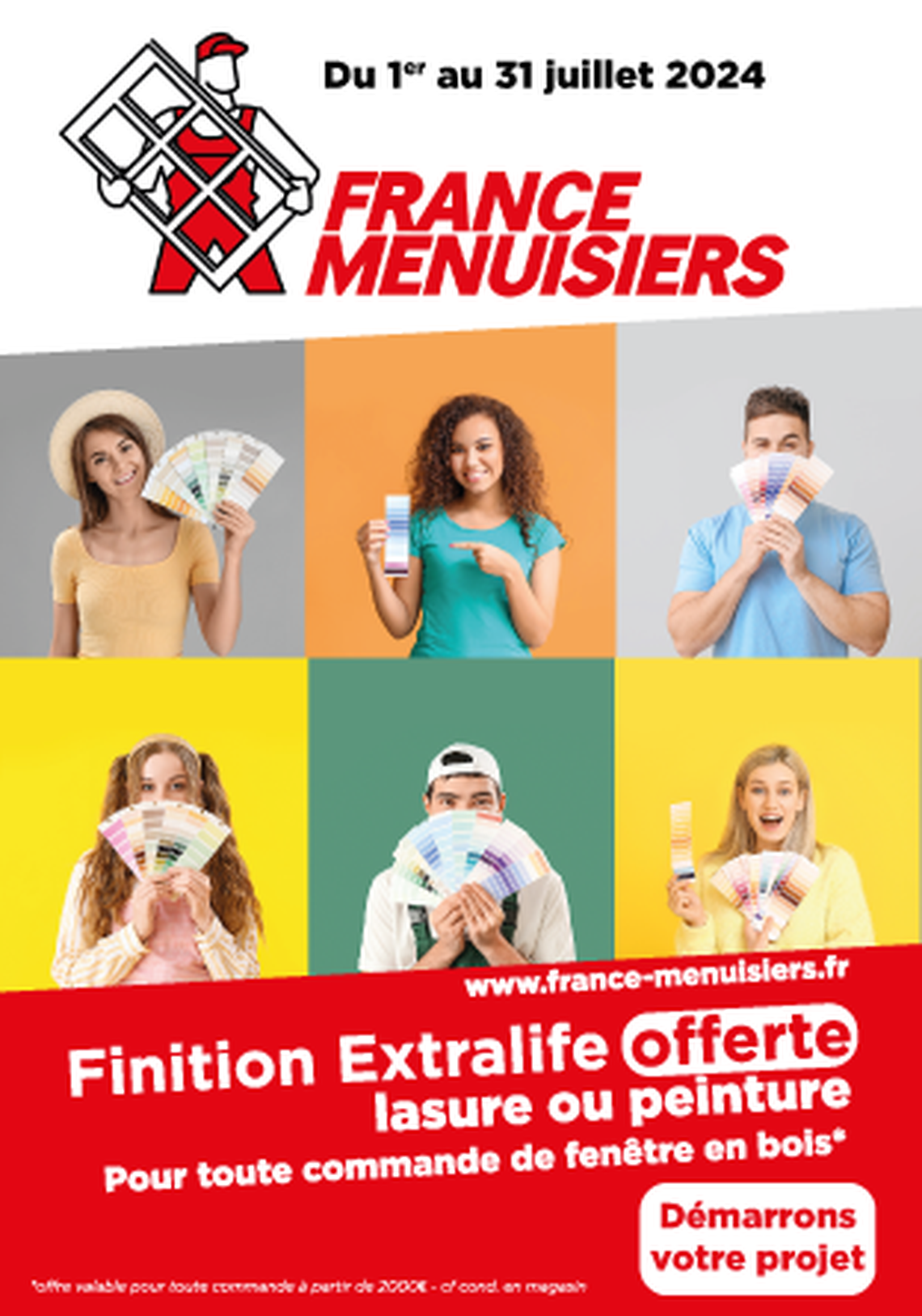 FRANCE MENUISIERS nantes - Finition Extralife Offerte