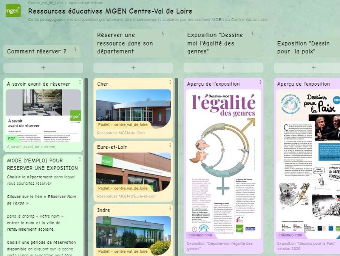 Section MGEN du Loiret - Ressources éducatives MGEN