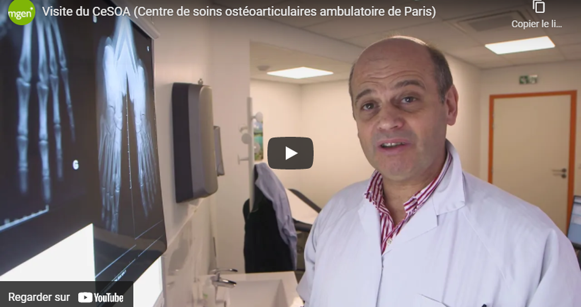 Centre médical et dentaire MGEN de Paris - Visite du CeSOA