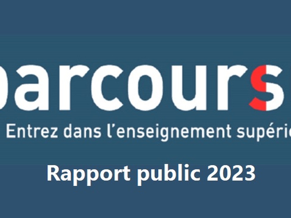 IFSI de La Verrière - Rapport public Parcoursup