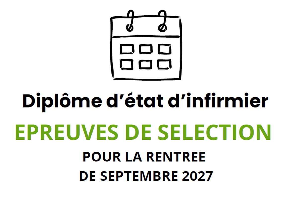 IFSI de La Verrière - EPREUVES DE SELECTION FPC 2027