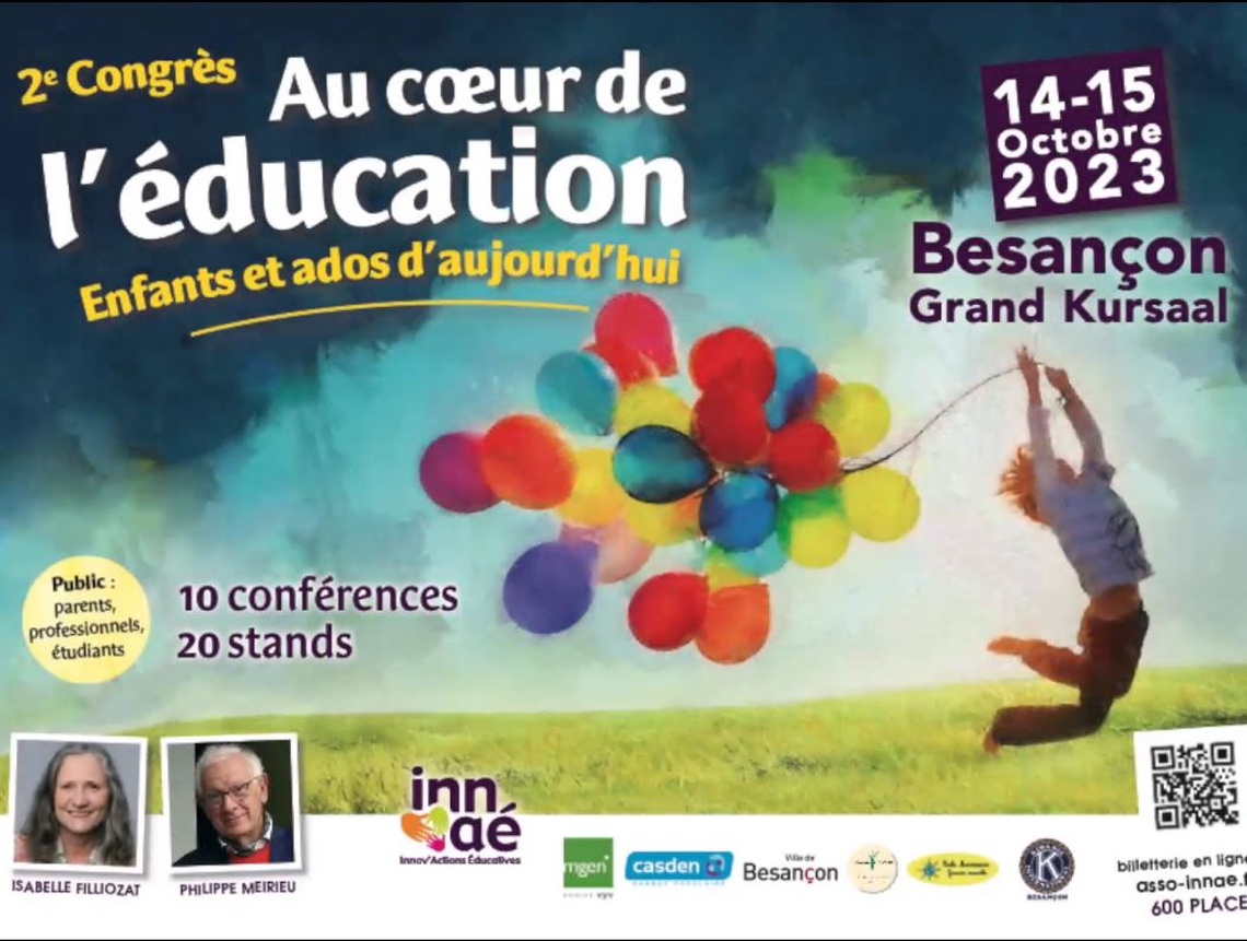 Section MGEN du Doubs - TARIF SPECIAL ADHERENTS MGEN: 2ème congrès "Au coeur de l'éducation"