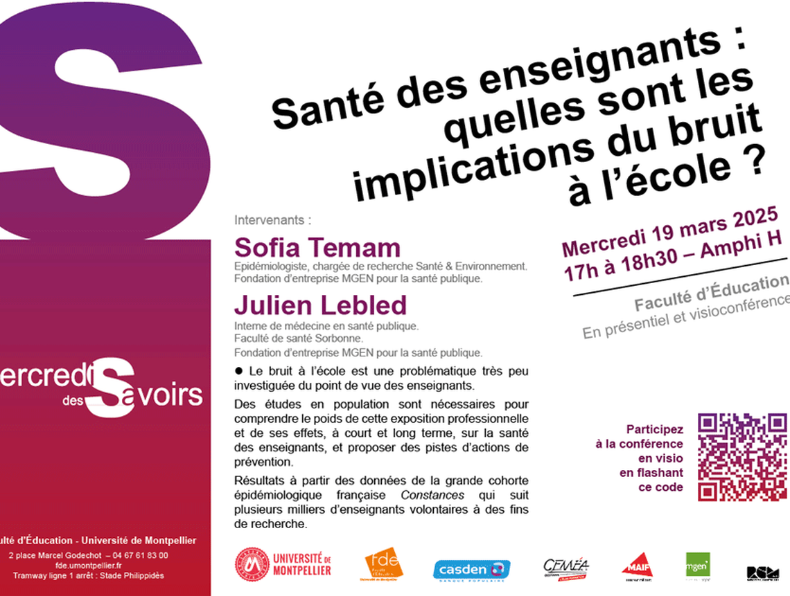 Section MGEN de la Lozère - 🎓 Replay disponible – Mercredis des Savoirs 🎓