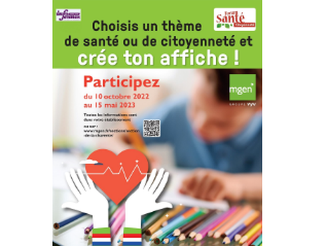 Section MGEN de la Charente - Concours Affiche Santé-Citoyenneté