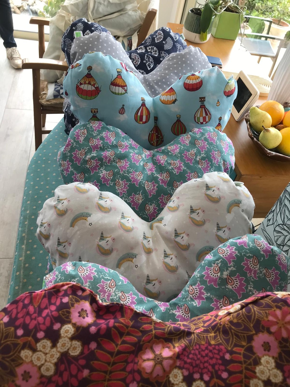Agence MGEN de l'Orne - Des coussins papillon pour Octobre rose