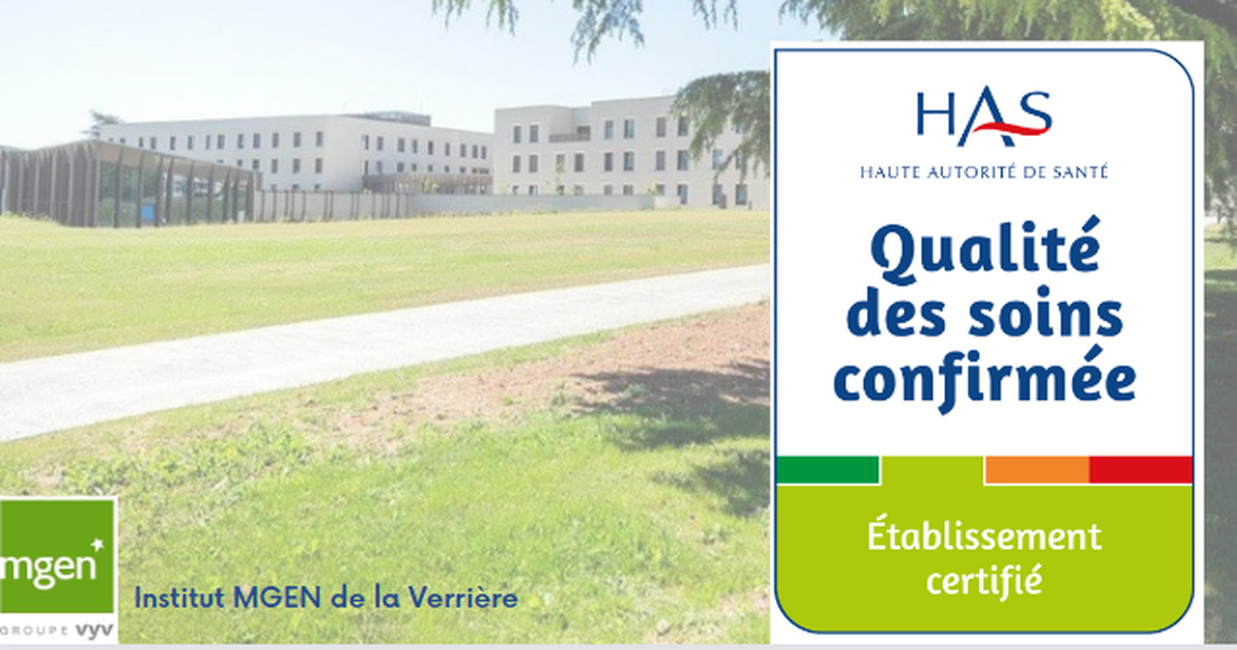 Institut MGEN de La Verrière - Certification