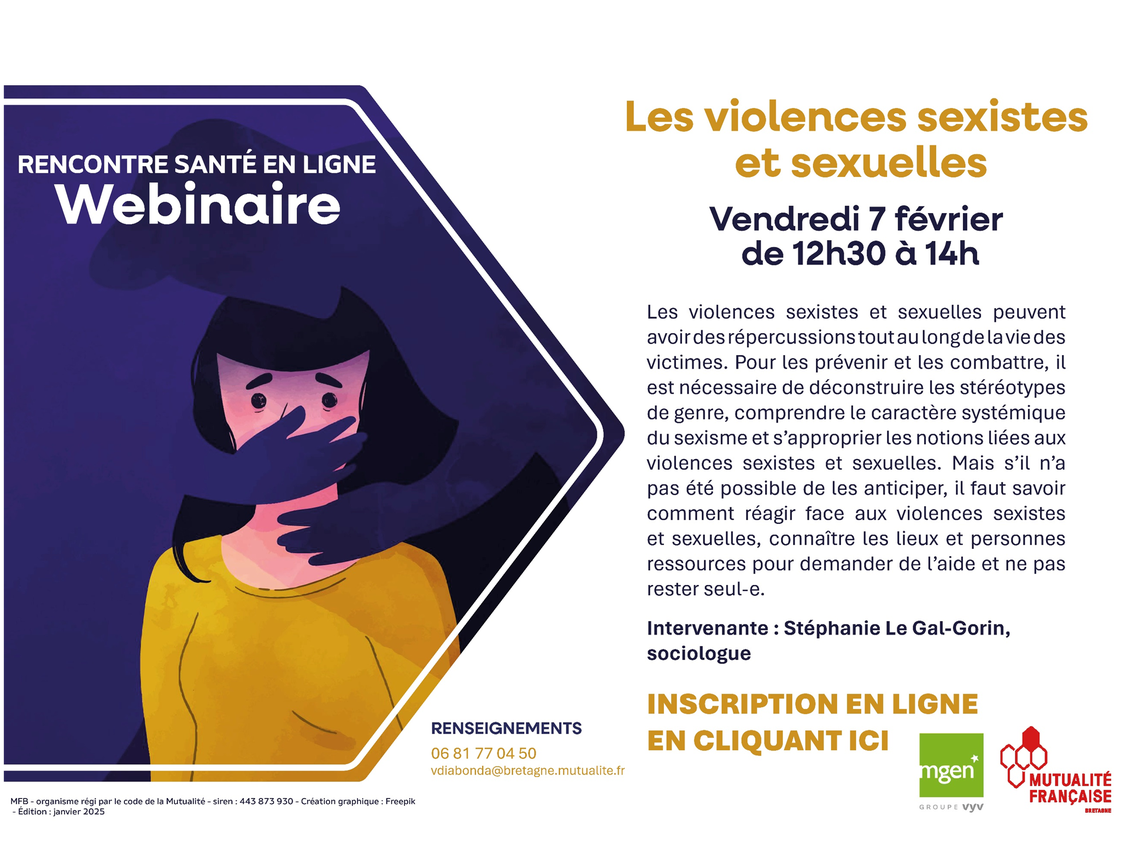 Espace Mutuel MGEN de Séné - Violences sexistes et sexuelles