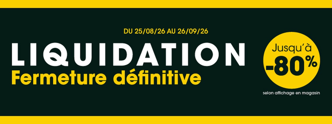 4 PIEDS Noyelles-Godault - [LIQUIDATION AVANT FERMETURE]