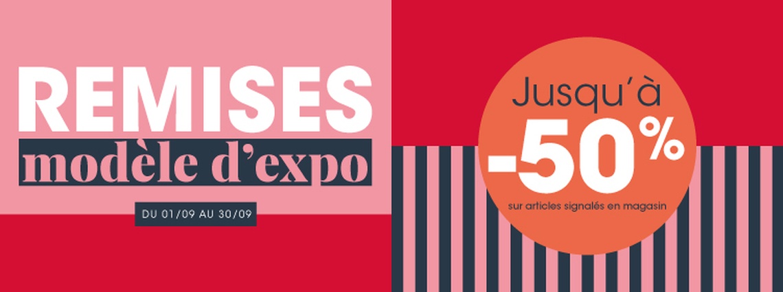 4 PIEDS - [📢REMISES EXPO] JUSQU'À -50% SUR UNE SÉLECTION D'ARTICLES