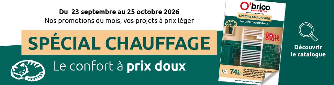 O'Brico By Ets PORTIER Arvert - CATALOGUE CHAUFFAGE 2026 ARVERT