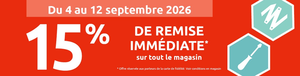 Les Briconautes - 2026 FID 15% SEPTEMBRE CATENA