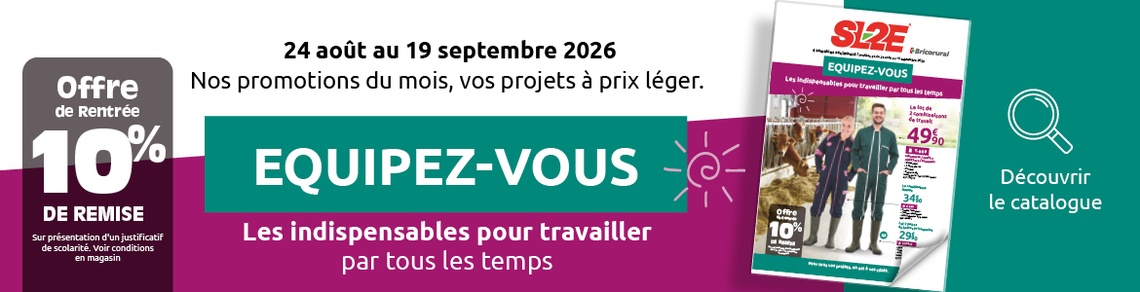Bricorural SL2E - Jandun - CATALOGUE EQUIPEZ VOUS 2026 JANDUN