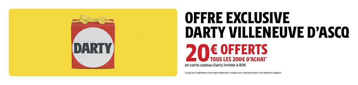 DARTY Villeneuve D'Ascq - 202609 VILLENEUVE OP CC