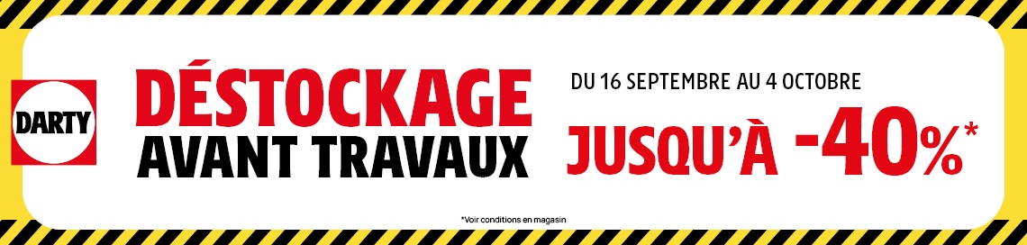 DARTY Sarrebourg - SARREBOURG - déstockage avant travaux