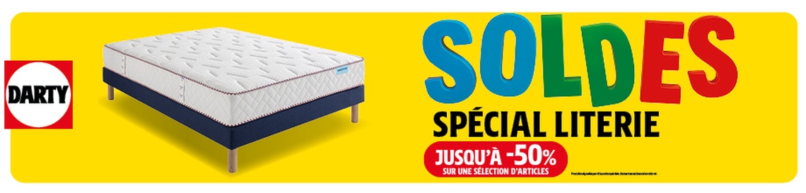 DARTY Abbeville - Soldes Literie Juin 2026