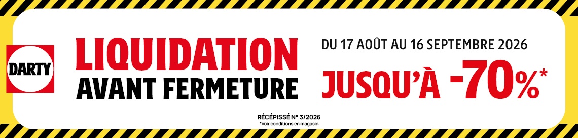 DARTY Saint-Dizier - SAINT-DIZIER - liquidation avant fermeture - AOÛT