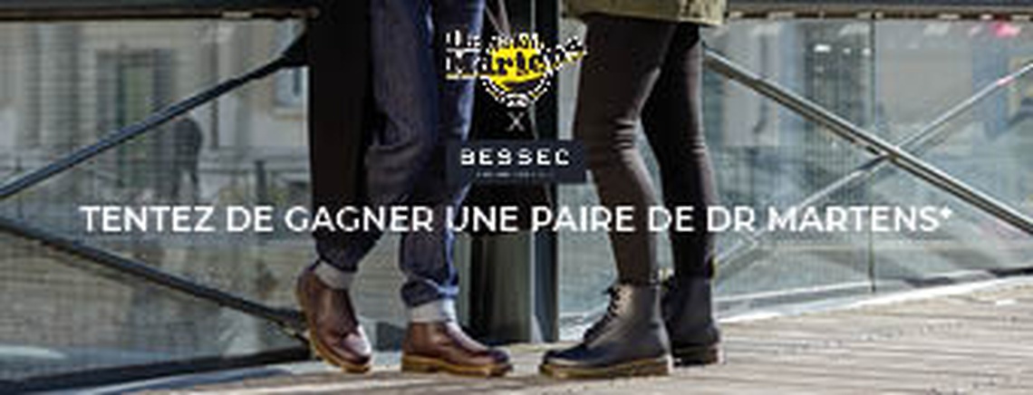 BESSEC VANNES CENTRE VILLE FEMME - TENTEZ DE GAGNER UNE PAIRE DE DR MARTENS