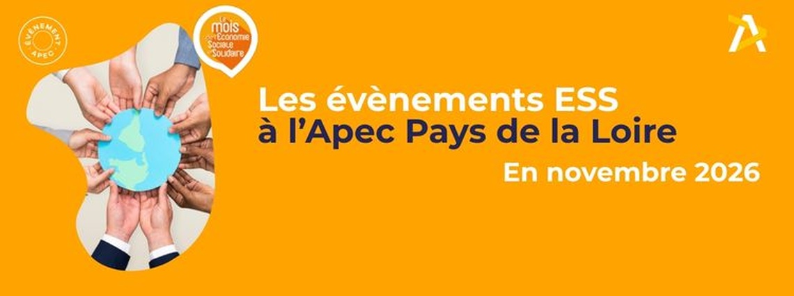 Apec - Les événements ESS à l'Apec Pays de la Loire