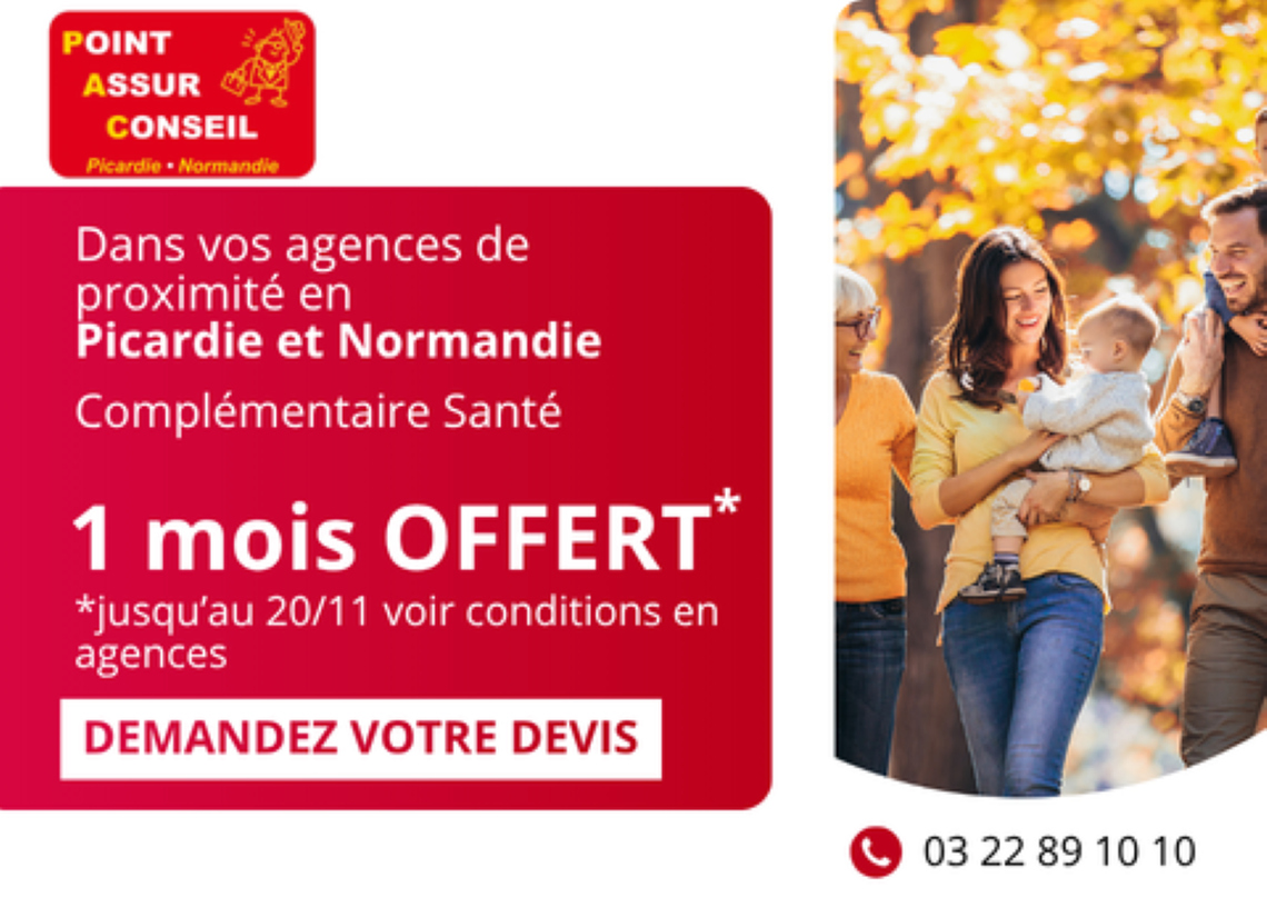 Point Assur Conseil - 1 mois OFFERT Complémentaire Santé