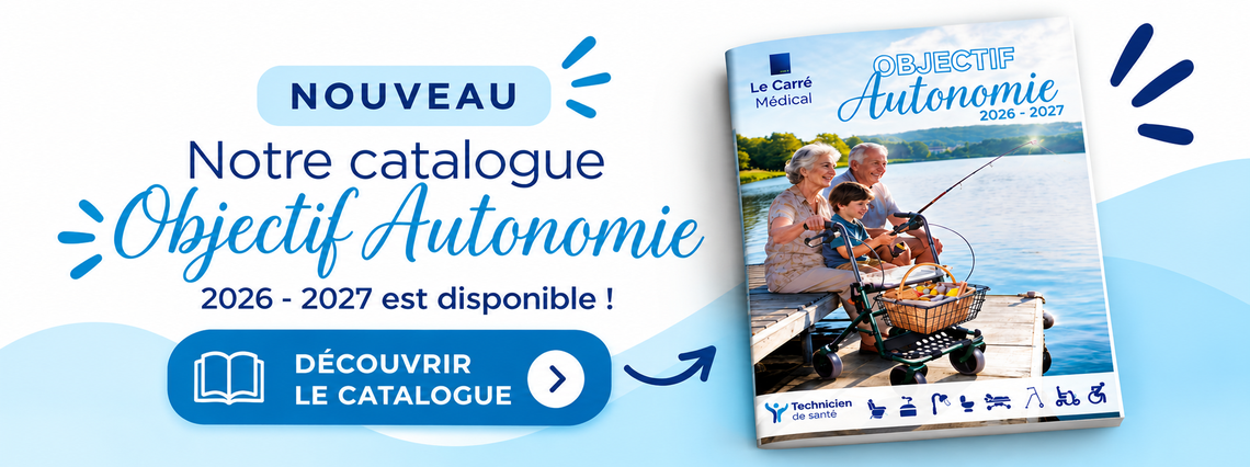 Le Carré Médical - Découvrez notre nouveau catalogue Objectif Autonomie 2026 