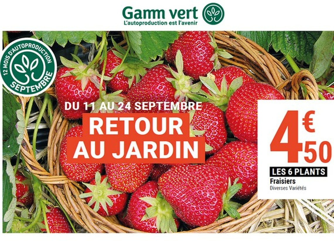 GAMM VERT de ST POURCAIN SUR SIOULE - C'est le moment !