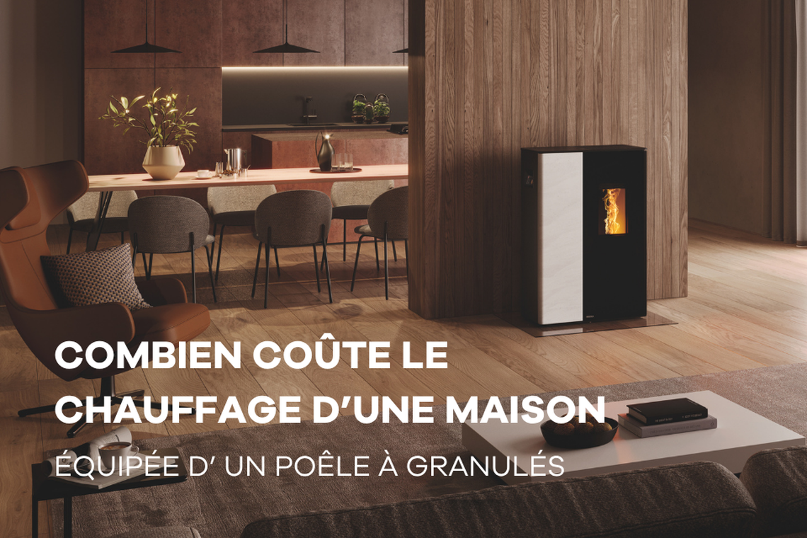 RIKA - Com­bi­en coûte le chauffage d’une mai­son avec un poêle ?