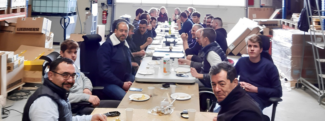 SOMTP LE MANS - Moment convivial à l'agence de Spay