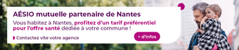 Agence AÉSIO Mutuelle de NANTES - Offre des communes Nantes