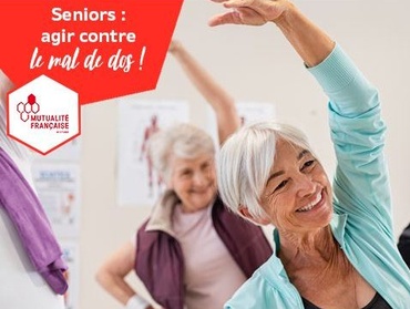 Section MGEN de l'Aveyron - Seniors : agir contre le mal de dos !