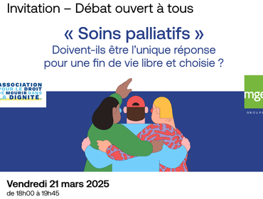 Section MGEN de l'Aude - Soins palliatifs, unique réponse ?