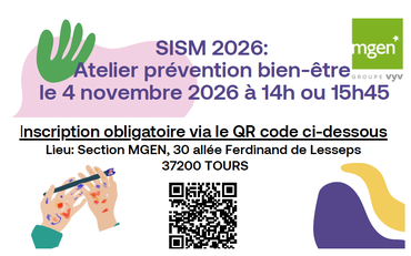 Agence MGEN d'Indre-et-Loire - Et si vous preniez un moment pour votre santé mentale ?
