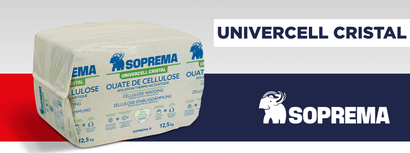 France Matériaux - Univercell Cristal : isoler efficacement avec la ouate #1