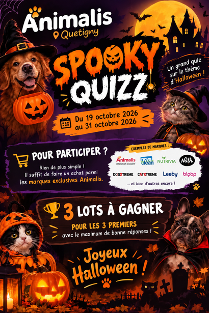 Animalis Quetigny - Jeu concours Halloween  #1