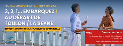 Cediv Travel - ✨ Embarquez pour une escapade de rêve avec Costa 🌊 ! #1