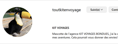 KIT VOYAGES BONDUES - SUIVEZ NOUS SUR INSTAGRAM ! #1