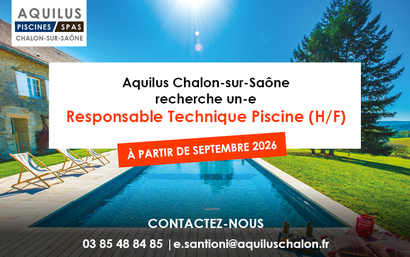 Aquilus - 📢 OFFRE D’EMPLOI – RESPONSABLE TECHNIQUE PISCINES (H/F) #2