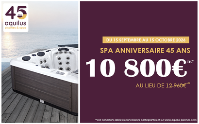 Aquilus Piscines et Spas  Feurs - Offre Spéciale Spa 45 ans ! #3