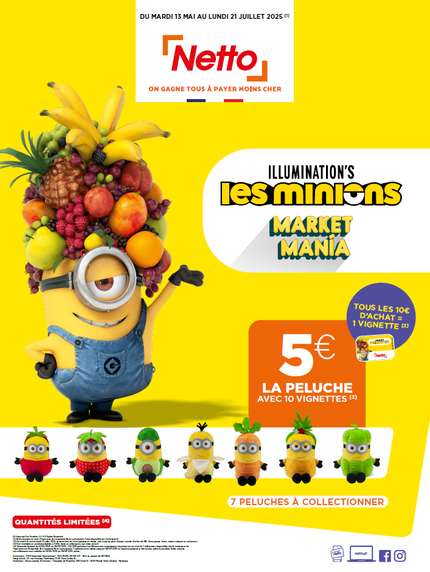 Netto Charleville-Mézières - Les Minions débarquent chez Netto !