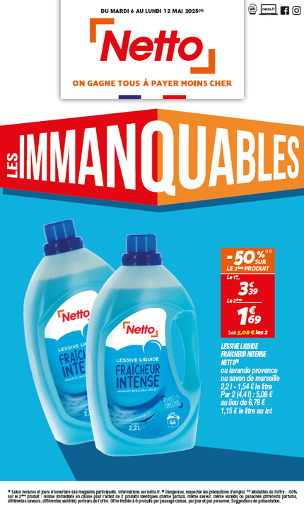 Netto Villeneuve-sur-Lot - Les immanquables sont des retours !