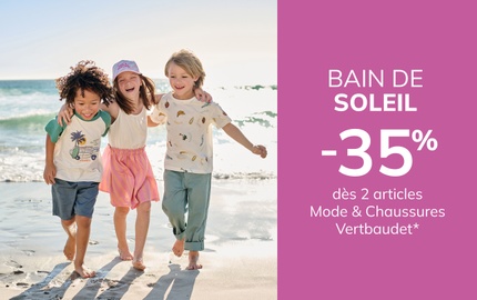 Vertbaudet Reims - BAIN DE SOLEIL