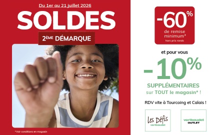 Outlet Vertbaudet Calais - Les Défis
