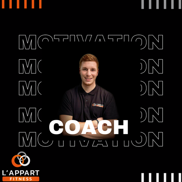Hugo, coach du club L'Appart Fitness Saumur