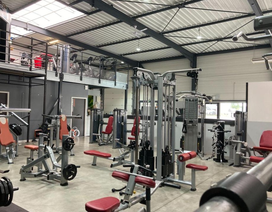 Plateau musculation du club de Saumur