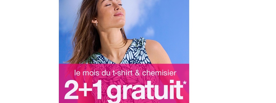 T-shirt Damart Femme Motif Feuilles Placé - 100% Coton, Coupe Standard, Manches Courtes, Taille 54/56 - 14