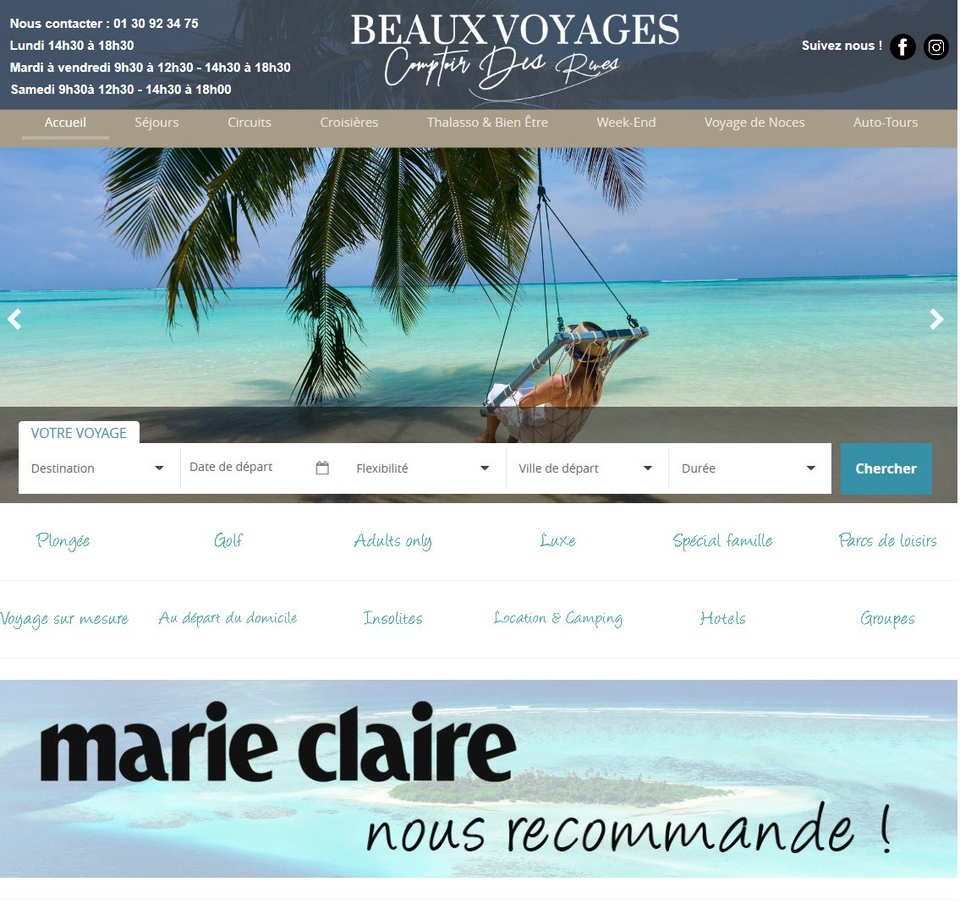 BEAUX VOYAGES Comptoir Des Reves
