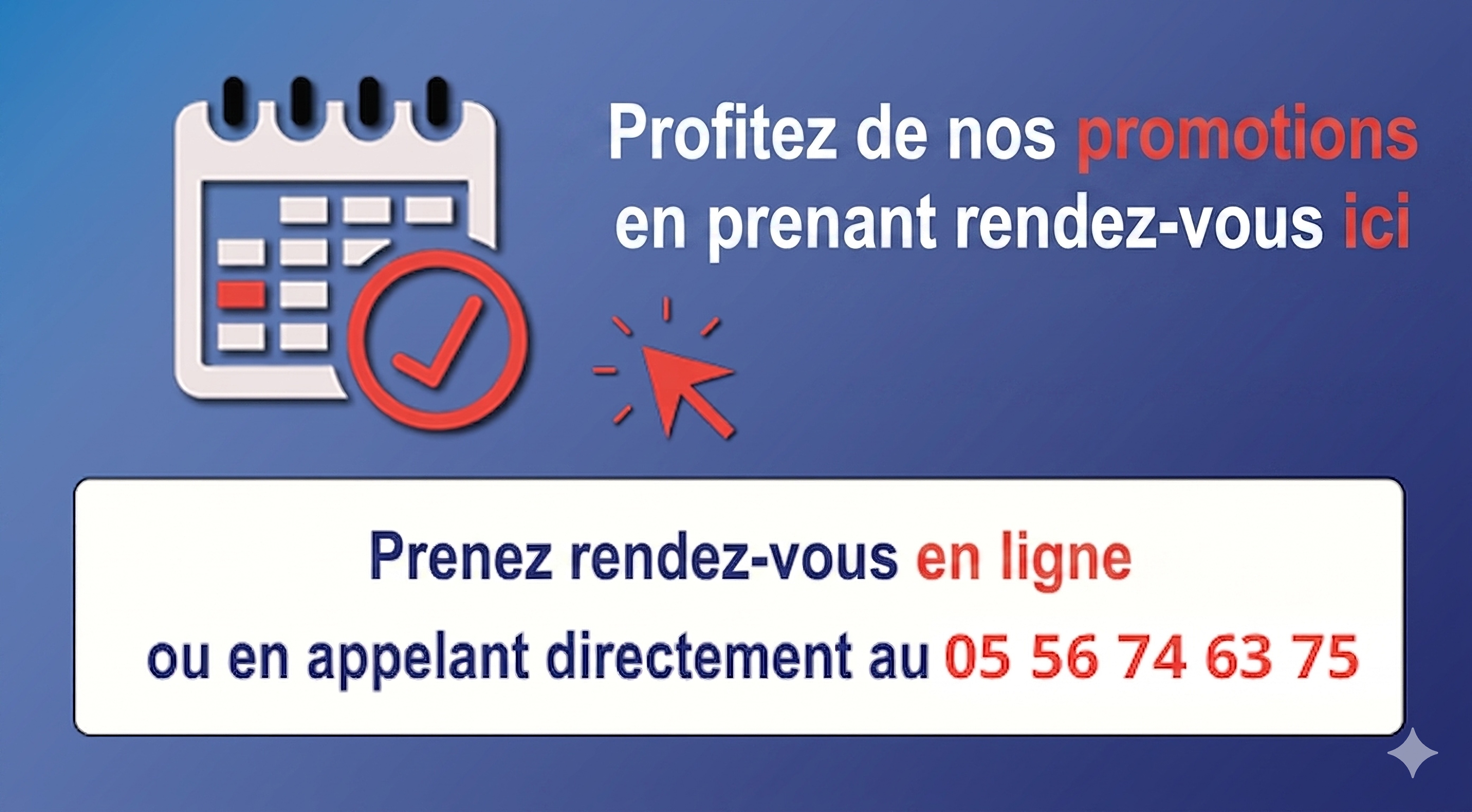 Prise de RDV contrôle technique