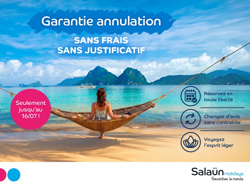 Profitez de notre garantie annulation